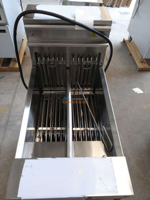 晉豪電炸爐 高效單缸雙篩設計，助力快餐行業標準化烹飪